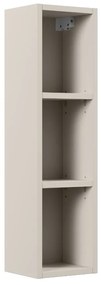 Comad Cashmere half hoge open kast 20x74cm taupe
