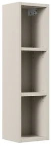 Comad Cashmere half hoge open kast 20x74cm taupe