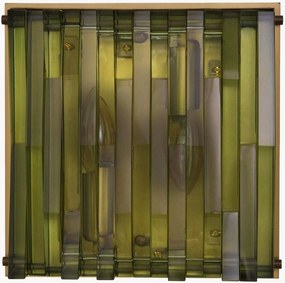 Handgemaakte LED-wandlamp Nuvola