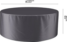 Platinum Aerocover tuinsethoes - Ademende hoes voor tuinset met ronde tafels totØ200cm (inclusief stoelen)