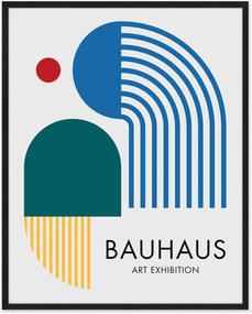 Ingelijste digitale print Bauhaus Art Exhibition