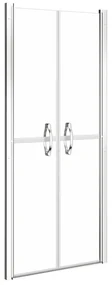 vidaXL Douchedeur 71x190 cm ESG transparant