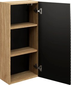Comad Ocean Black halfhoge kast 75cm zwart