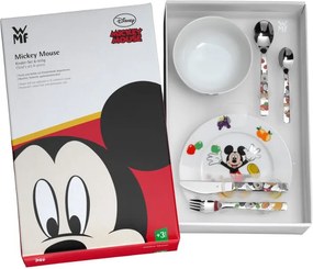 WMF Micky Mouse kinderservies- en bestekset 6-delig
