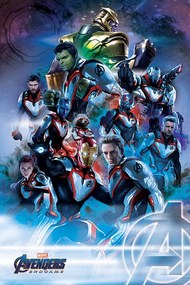 Poster Avengers: Endgame - Suits, (61 x 91.5 cm)