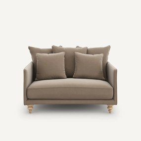 2-zits compact fluwelen bank, Lazare