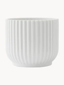 Porseleinen plantenpot Lyngby, H 11 cm
