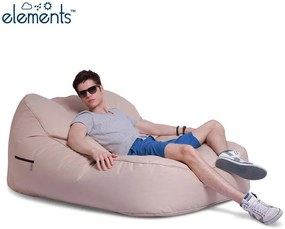 Ambient Lounge Outdoor Satellite Twin Zitzak - Yacht Club Cream