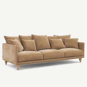 Bank stonewashed fluweel, Lazare