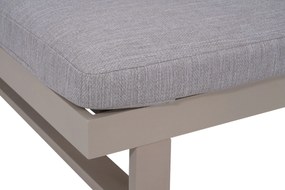 Lifestyle Garden Furniture Massimo Ligbed Met Kussen Loft/earth Aluminium Taupe