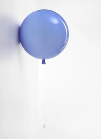 Brokis -   Wandlamp  Memory Blauw glanzend / Zilver  Glas