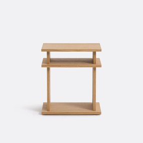 Eiken gefineerd bijzettafeltje, ABAC