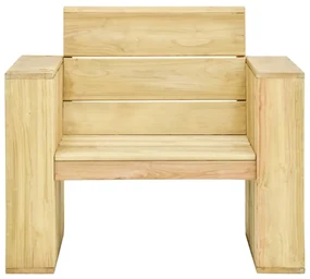 vidaXL Tuinstoel 89x76x76 cm geïmpregneerd grenenhout