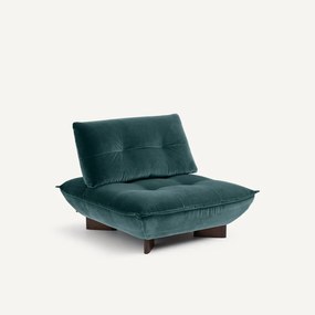 Modulaire fauteuil in fluweel, KAORI