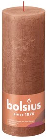 Bolsius Stompkaarsen Shine 4 st rustiek 190x68 mm rustiek roze