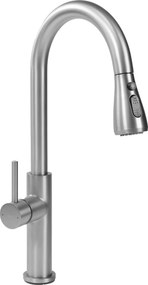 Keukenkraan Rea Nest Brush Steel