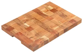 vidaXL Hakblok 50x34x3,8 cm massief acaciahout