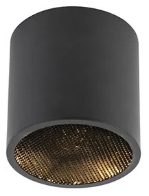 Design Spot / Opbouwspot / Plafondspot zwart - Impact Honey Design GU10 cilinder / rond Binnenverlichting Lamp