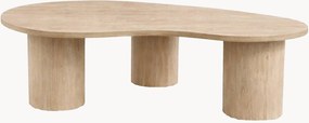 Salontafel Megg met houtlook in organische vorm