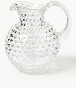 Mondgeblazen karaf Hobnail, 2 L