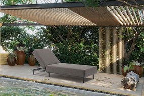 De Laan Projects Laan Soleil Lounger XXL Textiel Grijs