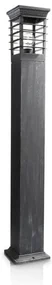 Philips -  Tuinpaal Patio Grijs  Aluminium