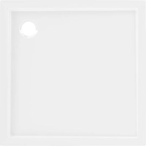 Mexen Flow vierkante douchebak slim 120 x 120 cm, wit glans - 46S101212
