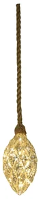 Luxform Sfeerlamp op batterijen Rope with Pine Cone LED