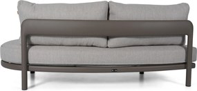 Hoek loungeset 4 personen Aluminium Taupe  Santika Furniture Santika