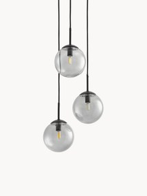 Cluster hanglamp Edie van rookglas