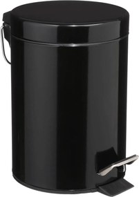 5Five Colorama Pedaalemmer - 3 Liter - Zwart - Metaal