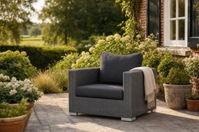 Tuinstoel Wicker Transparant Garden Collections Cuba