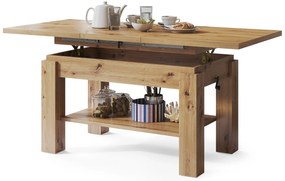 ASTORIA eik artisan, opklapbare salontafel