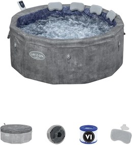 Lay-Z-Spa Carrara Smart AirJet - 4-6 Personen - 140 Jets - Energiezuinig ThermaCore