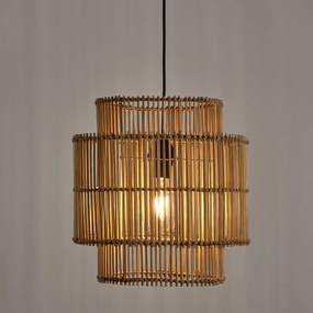 Hanglamp in bamboe,Ø37 cm, Haya