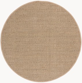 Rond laagpolig zeegras vloerkleed Natural Fibers