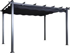 The Outsider Pergola Eva - Zwart - Aluminium - 295x295cm - The Outsider