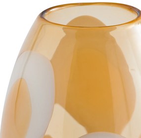 Vaas in gekleurd glas, Opla