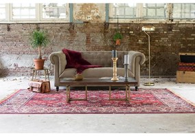 Dutchbone Vloerkleed Bid - 170x240 - Oud Rood
