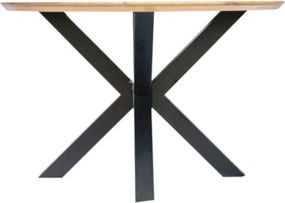 Eettafelblad rond eiken fineer - 120 x 120 x 4 cm