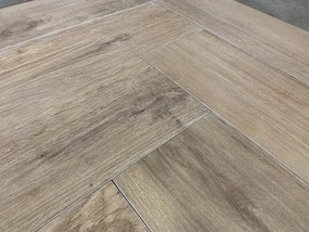Houtlook Tegel Visgraat 15x60 Cm Bruin DC1