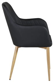 Jörn Eetkamerstoel - Rob - Zwart  - PU-Leer - Jörn