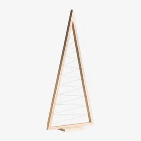 Kerstboom Van Elwood-dennenhout Houtbruin & ↑100 Cm - Sklum
