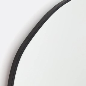 Organische vorm spiegel, lengte 63,5 cm, hoogte 53,3 cm, ORNICA