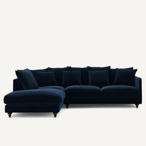 Fluwelen hoekslaapbank, Lazare