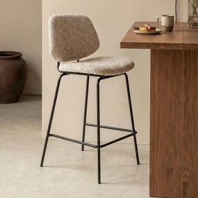 Beige Barkruk Kookeiland