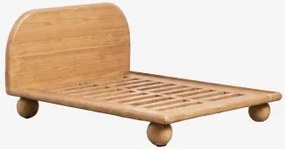 Bicheno Mangohouten Bed Mangohout & 180 X 200 Cm & Zonder Matras - Sklum