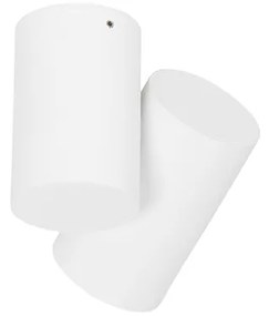 Design plafondspot wit kantelbaar GU10 50mm - Michael