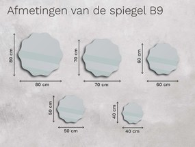 Spiegel Base B9 60x60