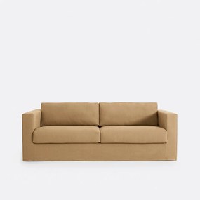 Bank met afneembare hoes, 3, 4 zits, katoen en linnen, Noni